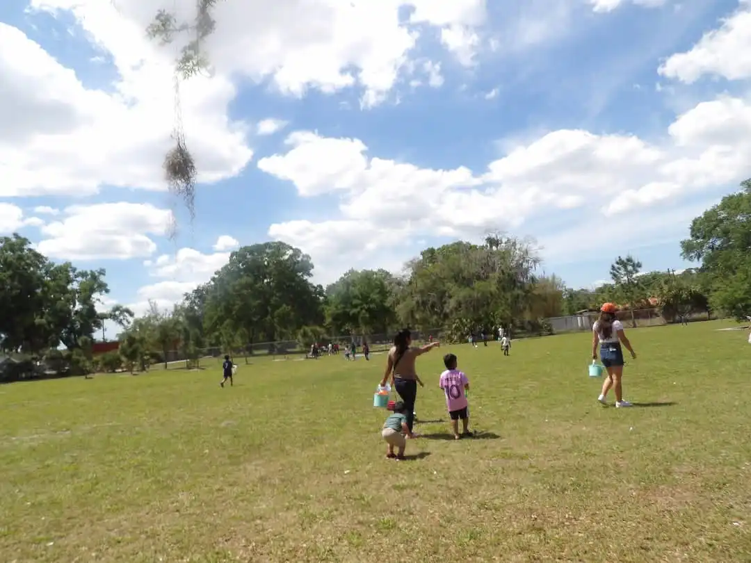 Easter hunt at the park