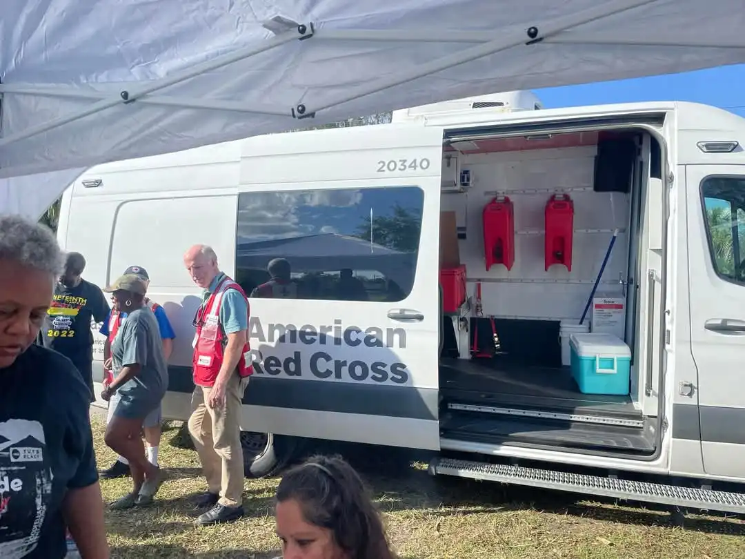 American Red Cross coming to help the community after Milton